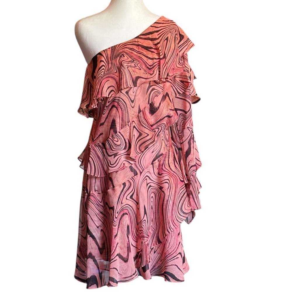 NWT Misa Los Angeles Selena Dress in Feeling Groovy - Picture 3 of 6